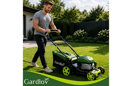 Benzin fűnyíró DriveX 149 cm³ - 2,3 kW, 406 mm, 50l kosár
