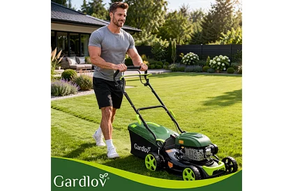 Benzin fűnyíró DriveX 149 cm³ - 2,3 kW, 406 mm, 50l kosár