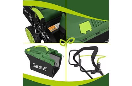 Benzin fűnyíró DriveX 149 cm³ - 2,3 kW, 406 mm, 50l kosár