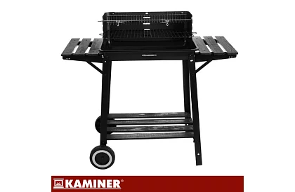 Kerti faszenes grill felső rácsos forgatásra