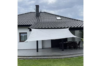 Napernyugtató napernyő 3 × 2 m – Szürke