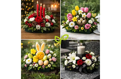 Aranžáló anyag Florex 20 darab – 23 × 11 × 8 cm