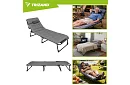 Összecsukható kerti napozó 192 × 68 × 28 cm – Szürke