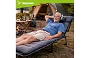 Összecsukható kerti napozó 192 × 68 × 28 cm – Szürke