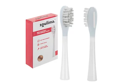 2 cserefej a X800 elektromos fogkeféhez – fehér