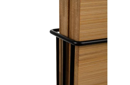 4 darab bambusz vágó- és tálalódeszka + állvány