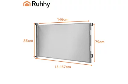 Biztonsági gördülő akadály – max. 157 cm