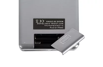 Pontosan 500 g / 0,01 g LCD elektronikus konyhai mérleg