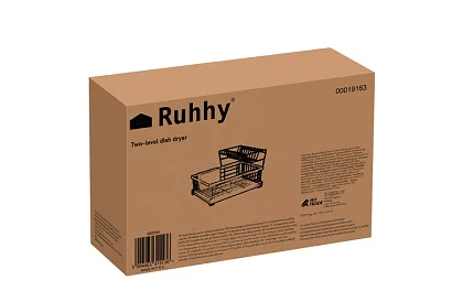 Edénycsepegtető – kétszintes, fekete