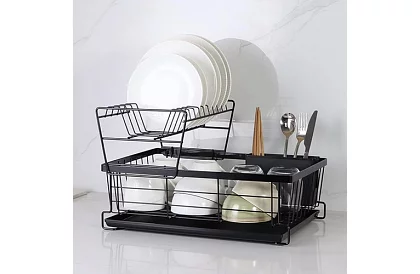 Edénycsepegtető – kétszintes, fekete