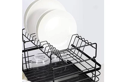 Edénycsepegtető – kétszintes, fekete