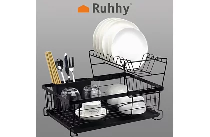 Edénycsepegtető – kétszintes, fekete