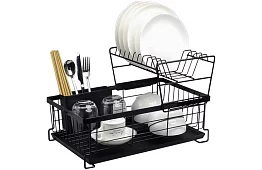 Edénycsepegtető – kétszintes, fekete