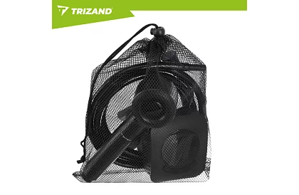 Kemping zuhany LCD-vel és 8000 mAh-os pumpával – újratölthető