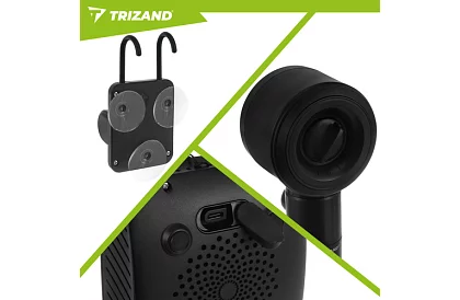 Kemping zuhany LCD-vel és 8000 mAh-os pumpával – újratölthető