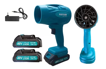 Kézi akkumulátoros fúvó + 2 akkumulátor – HAYAMI HA-1033