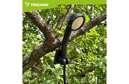 Kemping zuhany LCD-vel és 6000 mAh pumpával – újratölthető