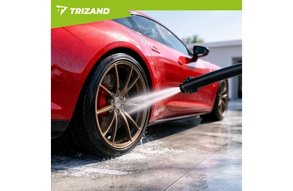 Kemping zuhany LCD-vel és 6000 mAh pumpával – újratölthető