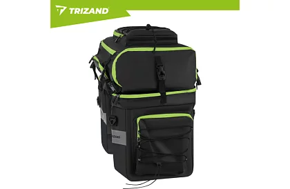 Kerékpártáska, 3 az 1-ben hátizsák - kerékpárra - 65 l