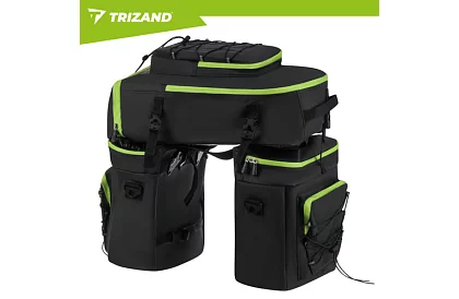 Kerékpártáska, 3 az 1-ben hátizsák - kerékpárra - 65 l