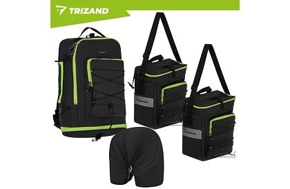 Kerékpártáska, 3 az 1-ben hátizsák - kerékpárra - 65 l