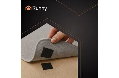 Öntapadó tépőzár 5 x 500 cm – fekete