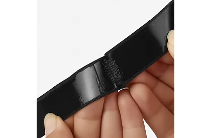 Öntapadó tépőzár 5 x 500 cm – fekete