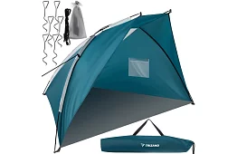 Strand sátor kékeszürke 220 × 120 × 120 cm