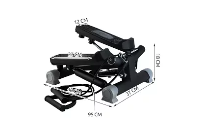 Dőlt lépcső LCD-vel és fogantyúkkal