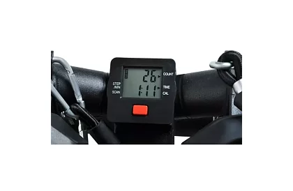 Dőlt lépcső LCD-vel és fogantyúkkal