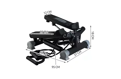 Dőlt lépcső LCD-vel és fogantyúkkal