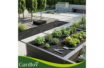 UV agrotextília gyom ellen 1,6x20 m, 50 g/m2, fekete