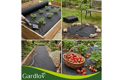 UV agrotextília gyom ellen 1,6x20 m, 50 g/m2, fekete