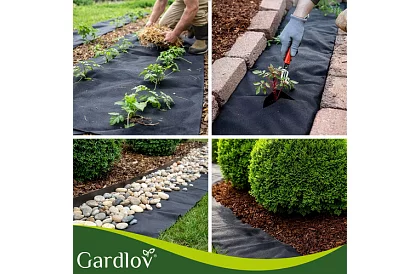 UV agrotextília gyom ellen 1,6x20 m, 50 g/m2, fekete