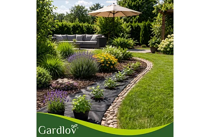 UV agrotextília gyom ellen 1,6x20 m, 50 g/m2, fekete