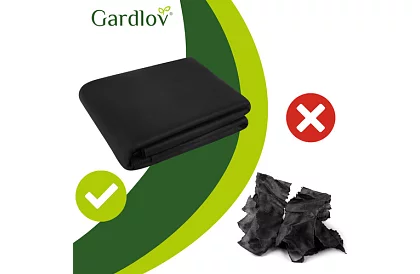 UV agrotextília gyom ellen 1,6x20 m, 50 g/m2, fekete