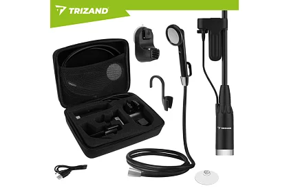 Kemping zuhany 2200 mAh pumpával – újratölthető