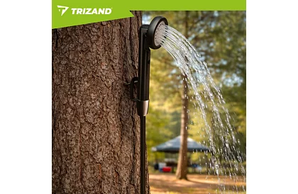 Kemping zuhany 2200 mAh pumpával – újratölthető