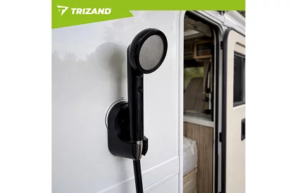 Kemping zuhany 2200 mAh pumpával – újratölthető