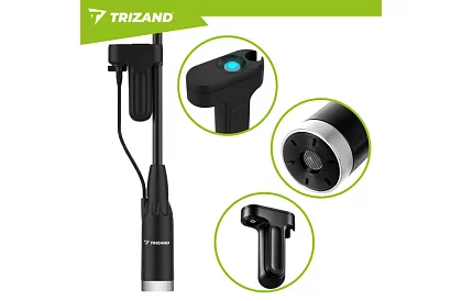 Kemping zuhany 2200 mAh pumpával – újratölthető