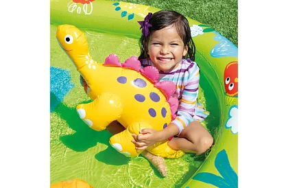 Felfújható vízi játszótér csúszdával 191 x 152 x 58 cm – Dinoszaurusz I57166