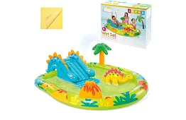 Felfújható vízi játszótér csúszdával 191 x 152 x 58 cm – Dinoszaurusz I57166