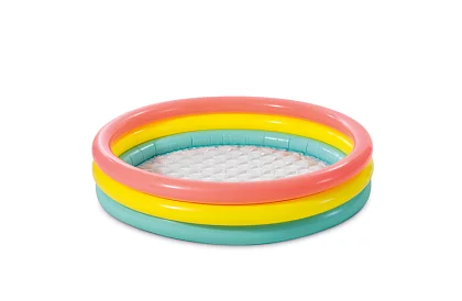 Felfújható gyerekmedence puha aljjal 114 x 25 cm – I57412NP