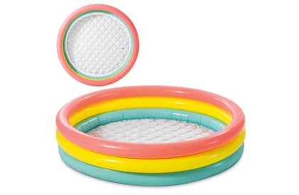 Felfújható gyerekmedence puha aljjal 114 x 25 cm – I57412NP