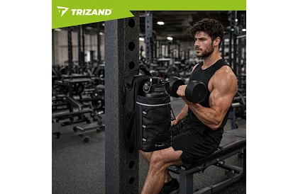 Mágneses sporttáska az edzőterembe - palack és telefon tároló