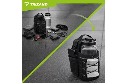 Mágneses sporttáska az edzőterembe - palack és telefon tároló