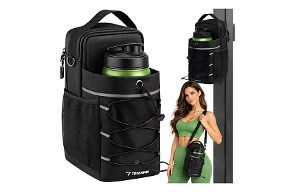 Mágneses sporttáska az edzőterembe - palack és telefon tároló