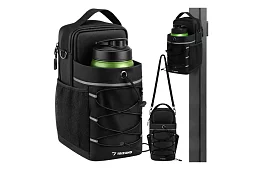 Mágneses sporttáska az edzőterembe - palack és telefon tároló