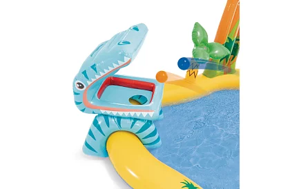 Felfújható vízi játszótér csúszdával 5 az 1-ben – I57444