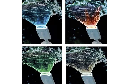 Medencés szökőkút, színes LED vízsugár - Intex 28089